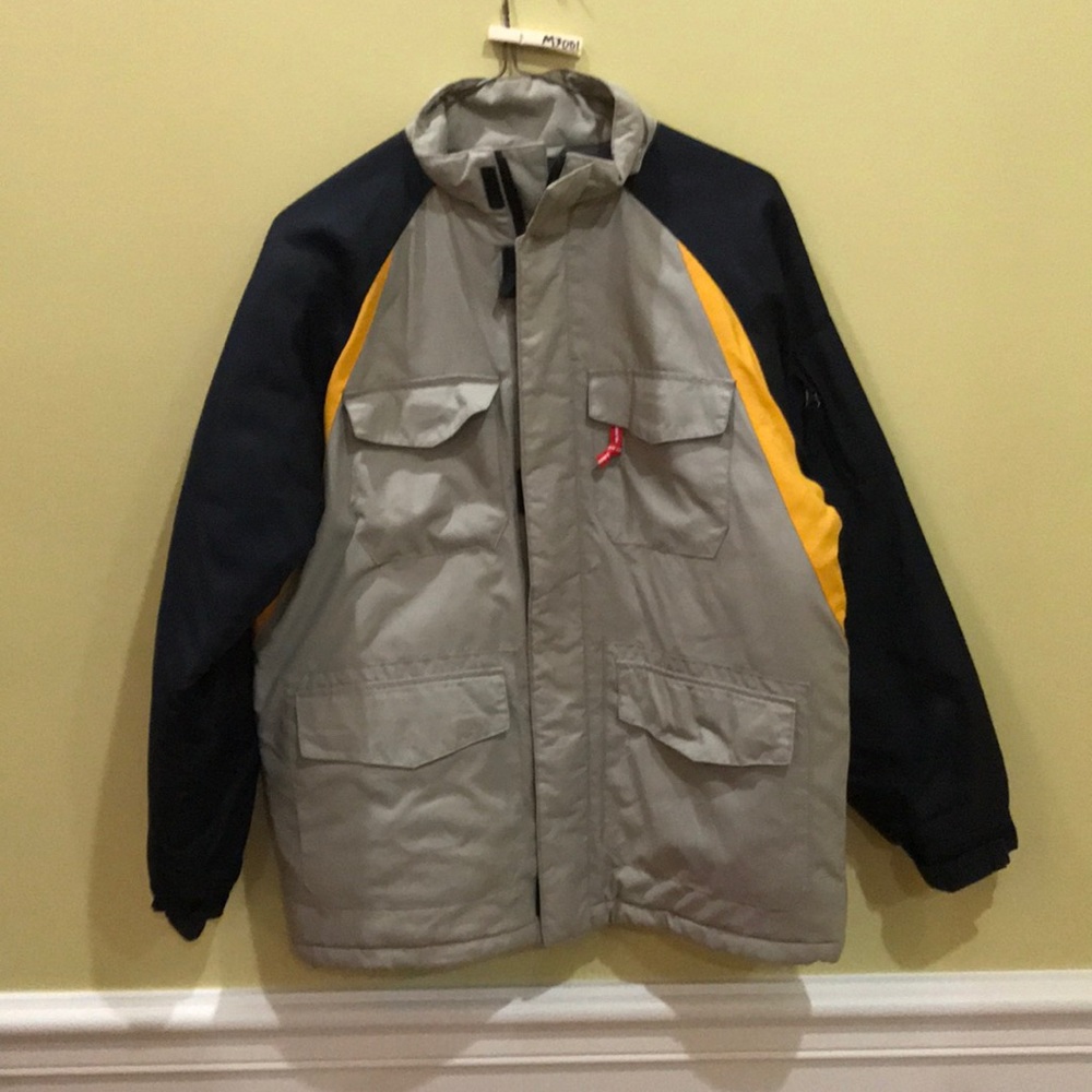 Men’s Old Navy winter coat with breakaway hoodie